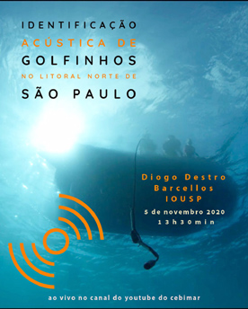 CEBIMário: Identificação acústica de golfinhos no litoral norte de São Paulo: Canal de São Sebastião e Ilha Anchieta, Ubatuba