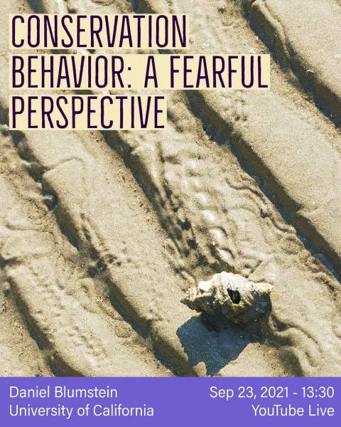 CEBIMário: Conservation Behavior: A Fearful Perspective